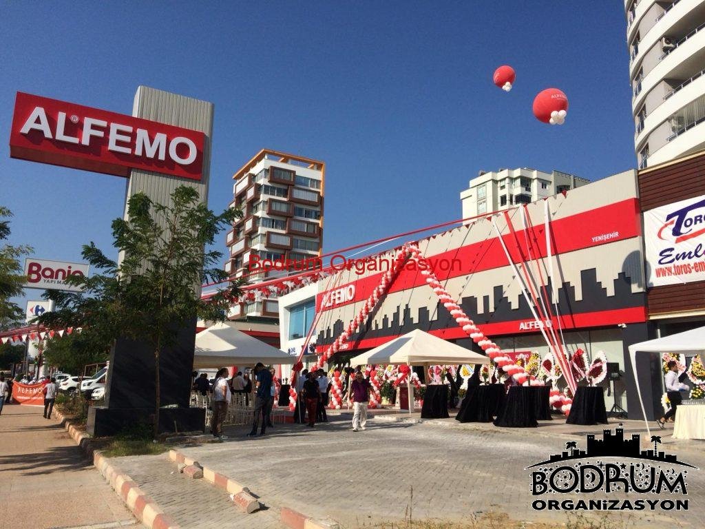 Açılış Organizasyonu Balon Süsleme Bodrum