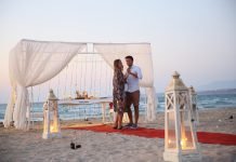 Bodrum Plajda Evlenme Teklifi Organizasyonu